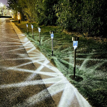 10X Stainless Steel Solar Garden Outdoor Lights