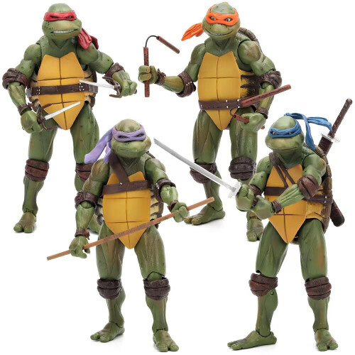 Teenage Mutant Ninja Turtles 1990 Movie TMNT Action Figure Gift on OnBuy