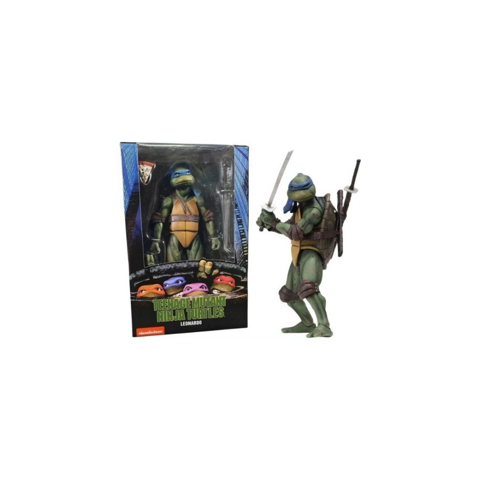 (Leonardo) Teenage Mutant Ninja Turtles 1990 Movie TMNT Action Figure Gift