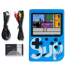 (Blue, Single) Handheld Game Console Game Player Game Boy Video Portable Mini 400 Games Retro