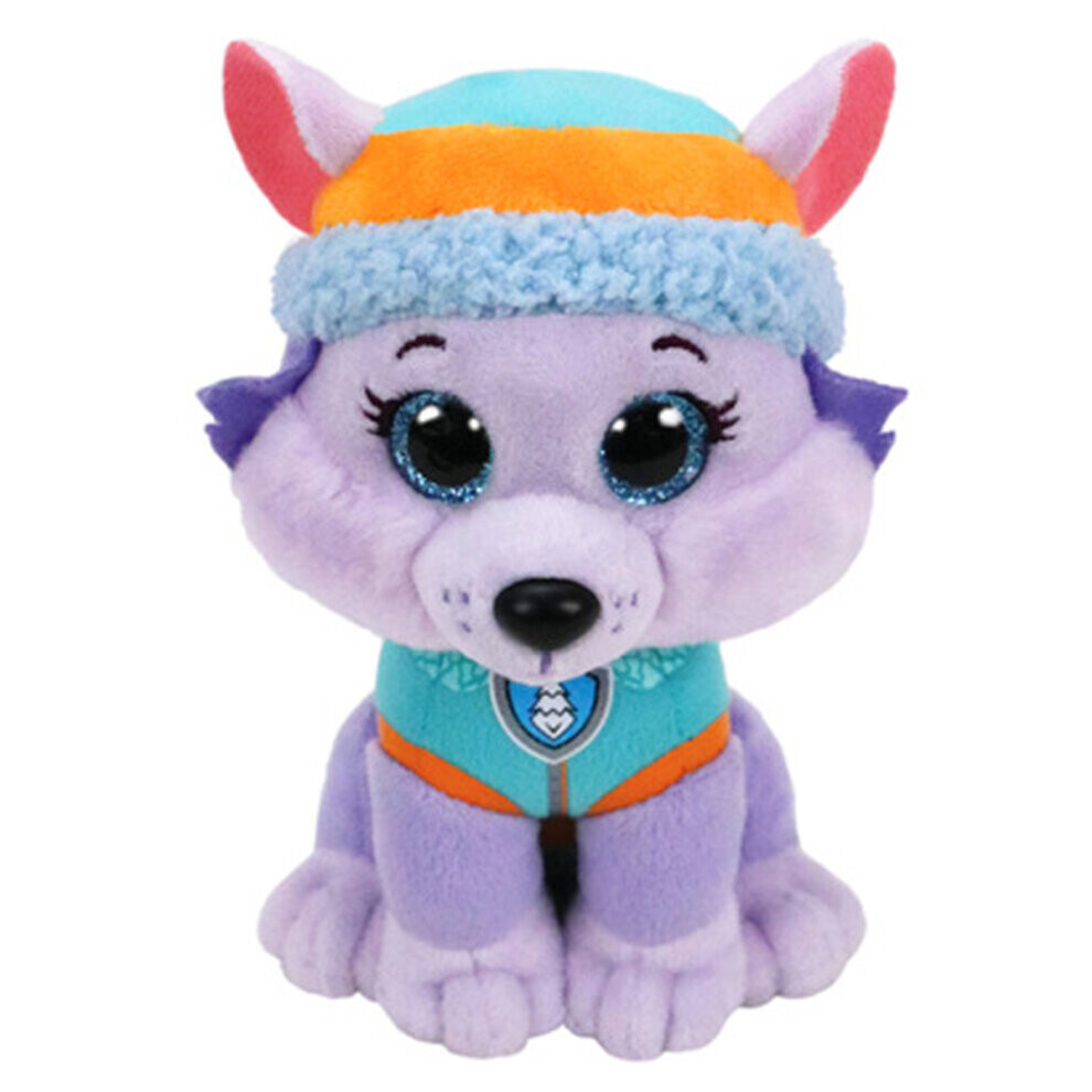 (Everest 15cm) Paw Patrol Plush Soft Toy TY BEANIE BOOS Skye Chase Teddies Kids Gift