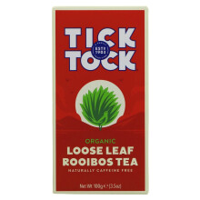 Tick Tock Rooibos Loose Leaf - organic - 100g ( pack of 6 )