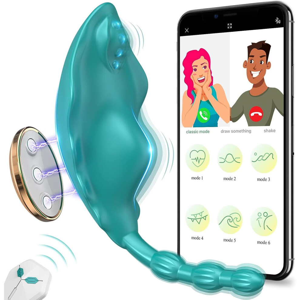 Wearable Vibrators Sex Toys for Women with Magnetic Clasp