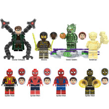 8PCS Superhero Doctor Octopus Green Goblin Minifigures Kid Toys