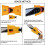 Chainsaw Teeth Sharpener Sharpens Self Bar Mount Chain Grinder Sharpening System 3