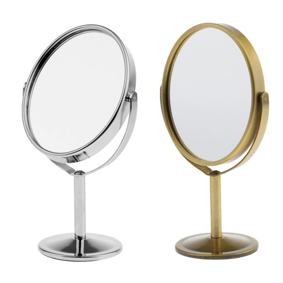 tabletop 10x LED magnifying makeup mirror