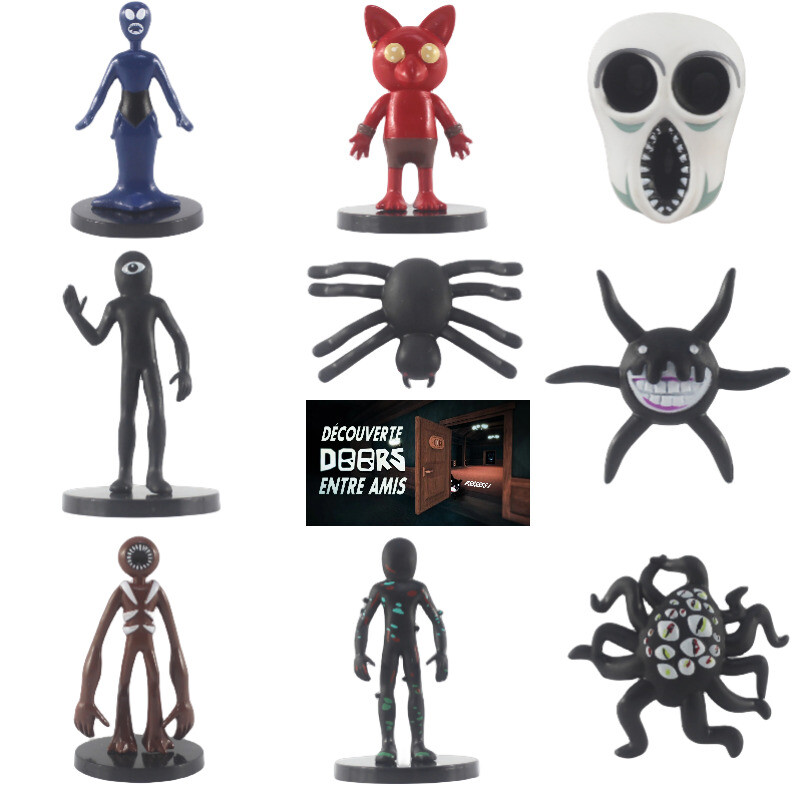 Roblox Doors Figure Toy Alien Monster Spider Pvc Model Fans Gift Home ...