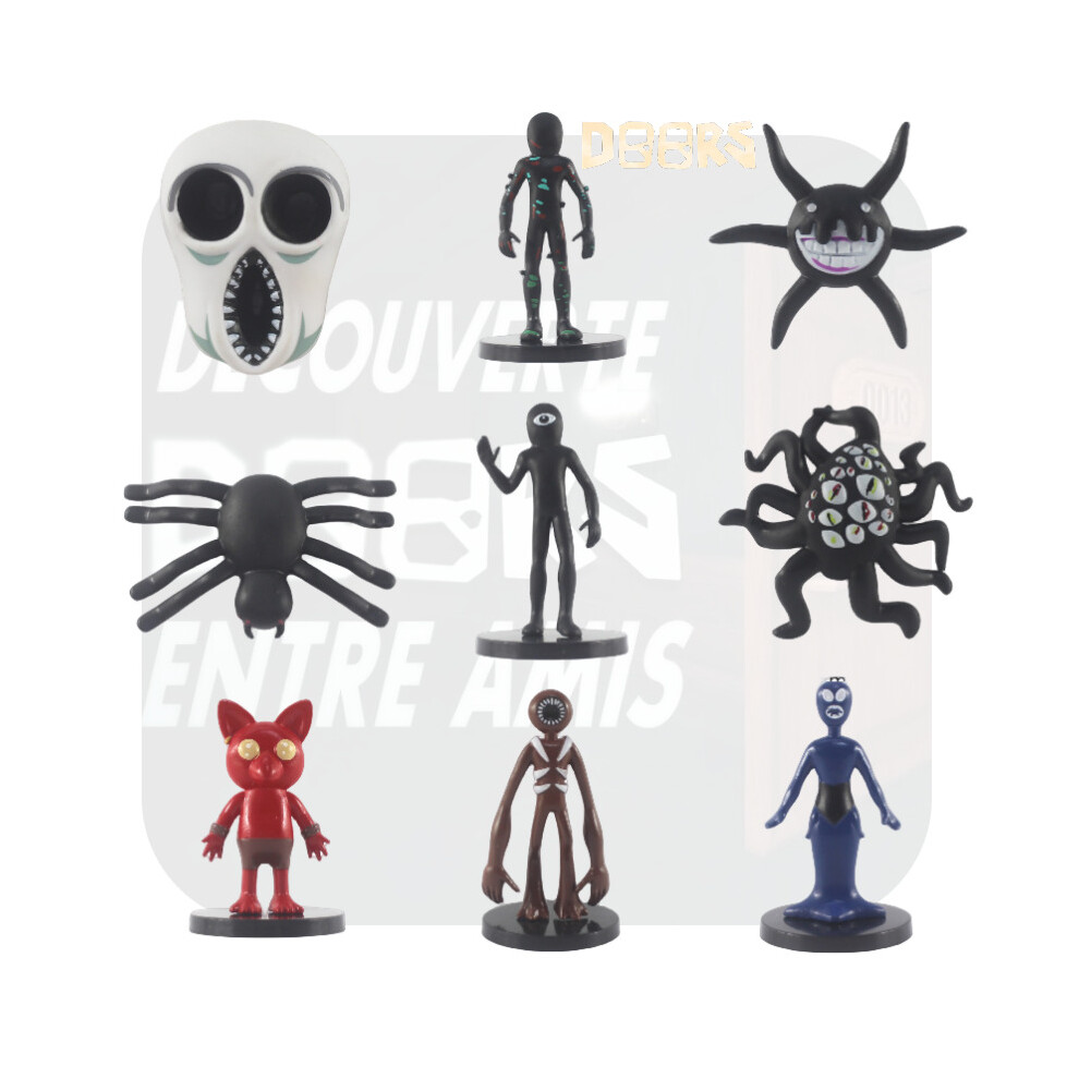 Roblox Doors Figure Toy Alien Monster Spider Pvc Model Fans Gift Home ...