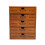 Living And Home Rustic 5 Drawers Wooden Organizer Box 4