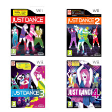 Just dance bundle 4 games included - Refurbished