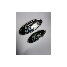 Ford Transit MK6 MK7 Front /Rear Badge Black 9"& 7"
