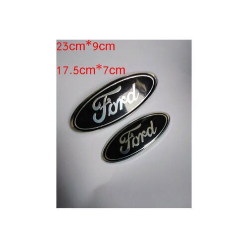 ‎Ford Transit MK6 MK7 Front /Rear Badge Black 9"& 7" 1