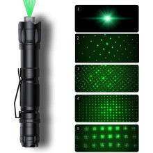 Irich 50Mile Military 1mW Green Laser Pointer Pen Lamp 532nm Lazer Visble Battery Beam