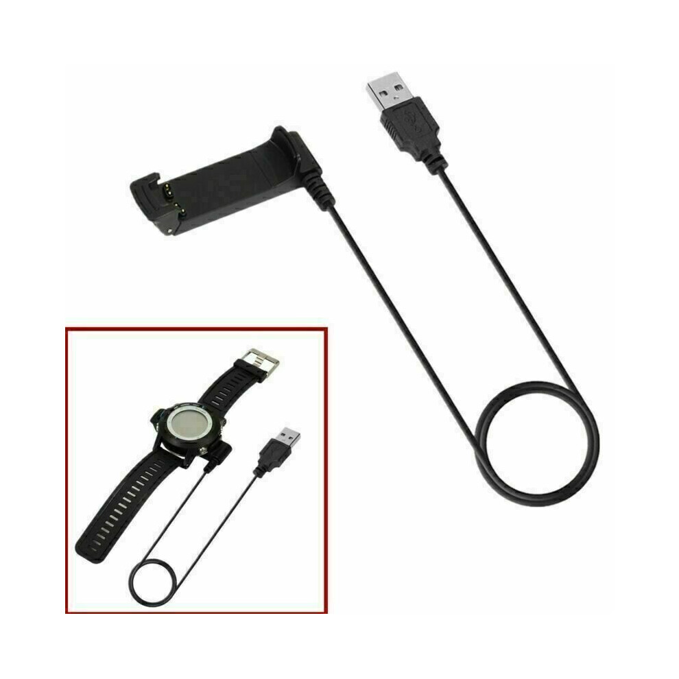 Usb Charging Charger Cable Dock For Garmin Fenix/2 Quatix Tactix D2 Gps Watch 713929762965