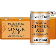 Fever-Tree Refreshingly Light Ginger Ale 150ml (Pack of 24)