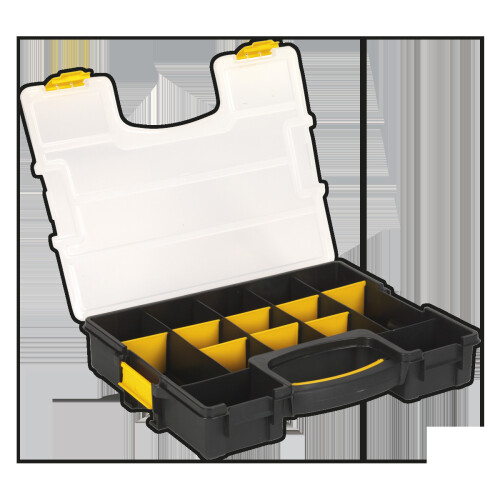 Sealey Parts Storage Case with Removable Compartments - Stackable 1