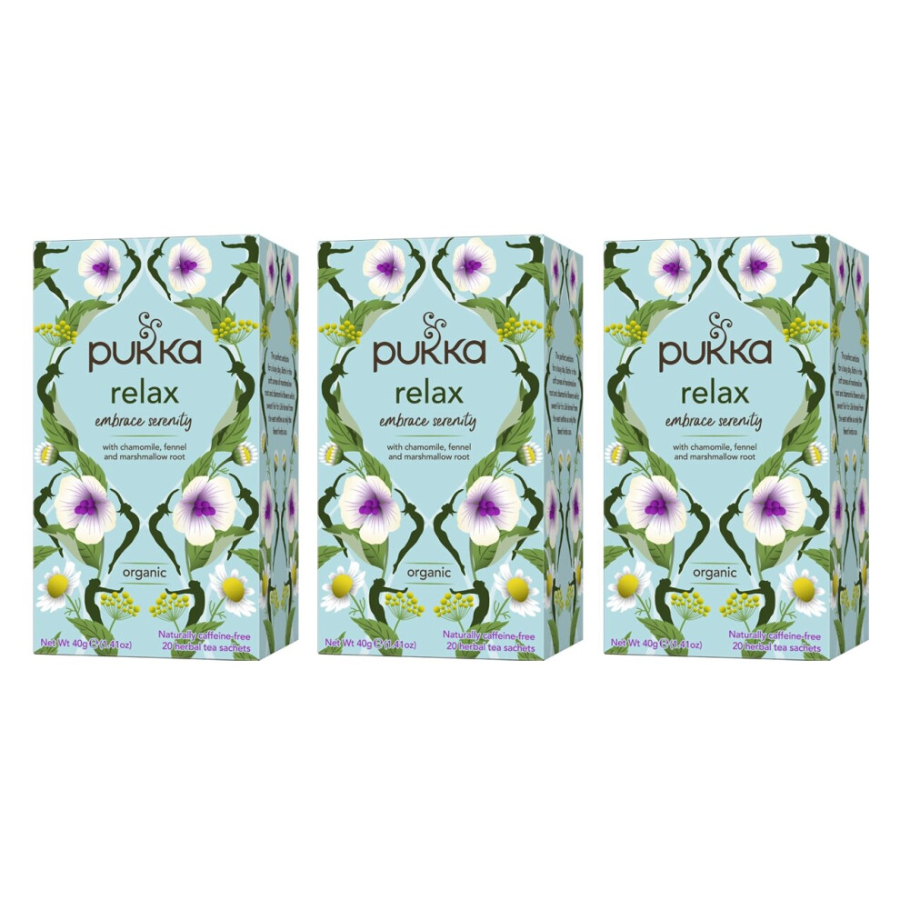 Pukka | Relax | 3 X 20Bags