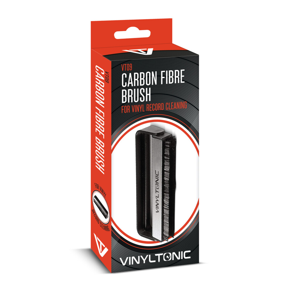 Vinyl Tonic Carbon Fibre Brush Record Lp Cleaning Brush 5060450973786