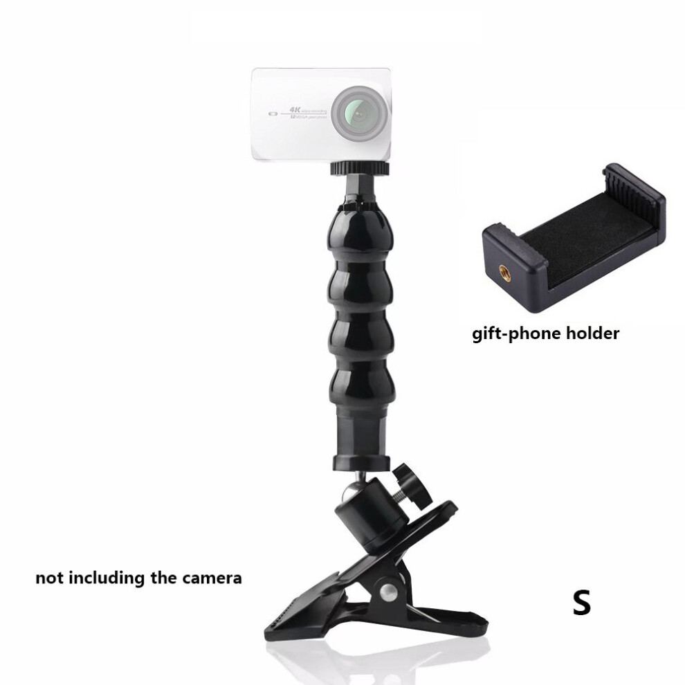(A-S) New Flexible Octopus Monopod Selfie Stick With Clamp Tripod Mount Holder For Gopro Hero Sjcam Yi Action Cameras Mobile Phones 4855008113087