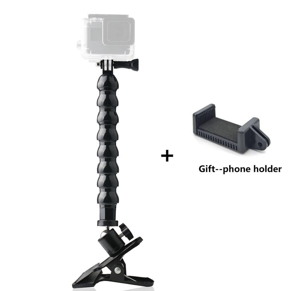 (A-) New Flexible Octopus Monopod Selfie Stick With Clamp Tripod Mount Holder For Gopro Hero Sjcam Yi Action Cameras Mobile Phones Golden 4855008113032