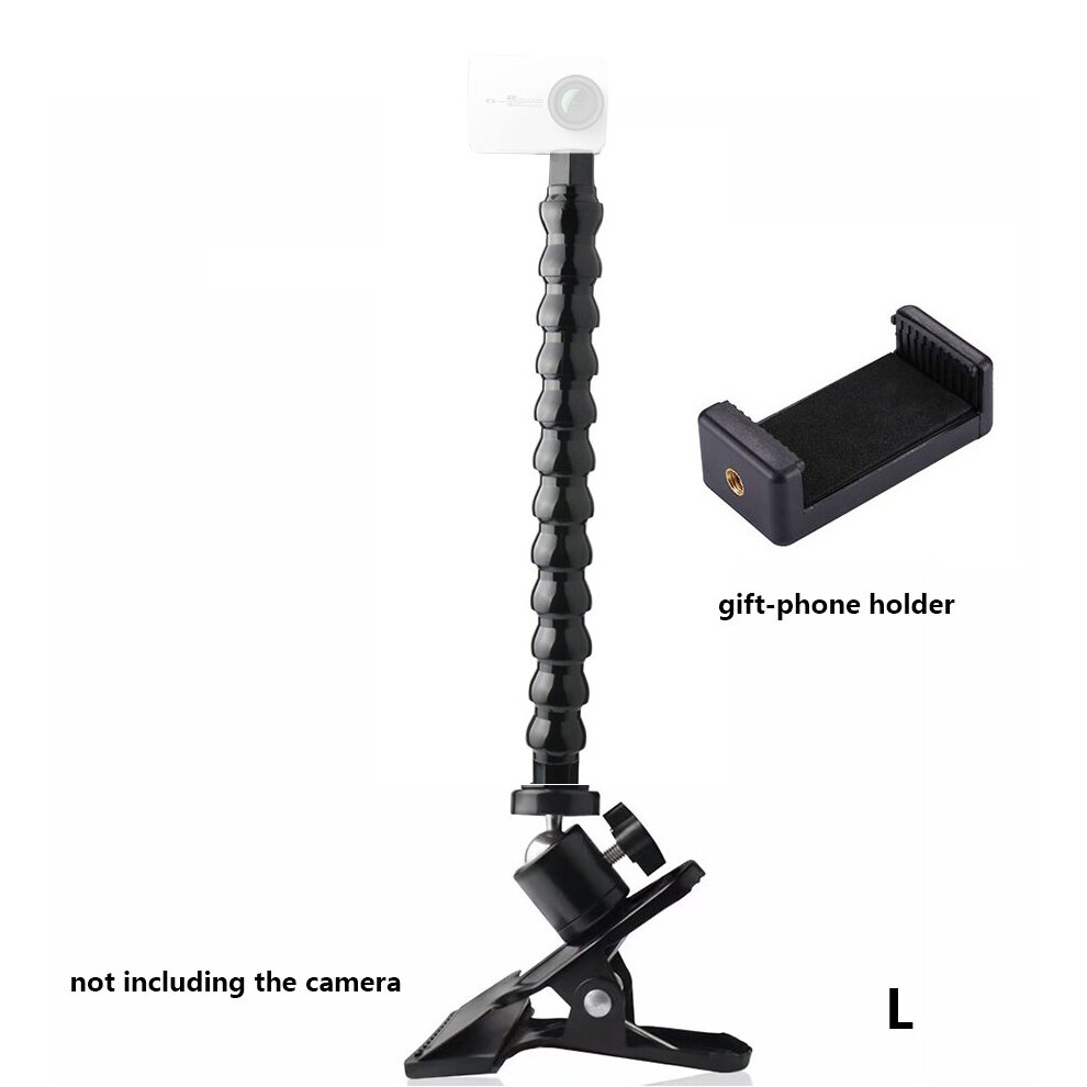 (A-L) New Flexible Octopus Monopod Selfie Stick With Clamp Tripod Mount Holder For Gopro Hero Sjcam Yi Action Cameras Mobile Phones 4855008113056