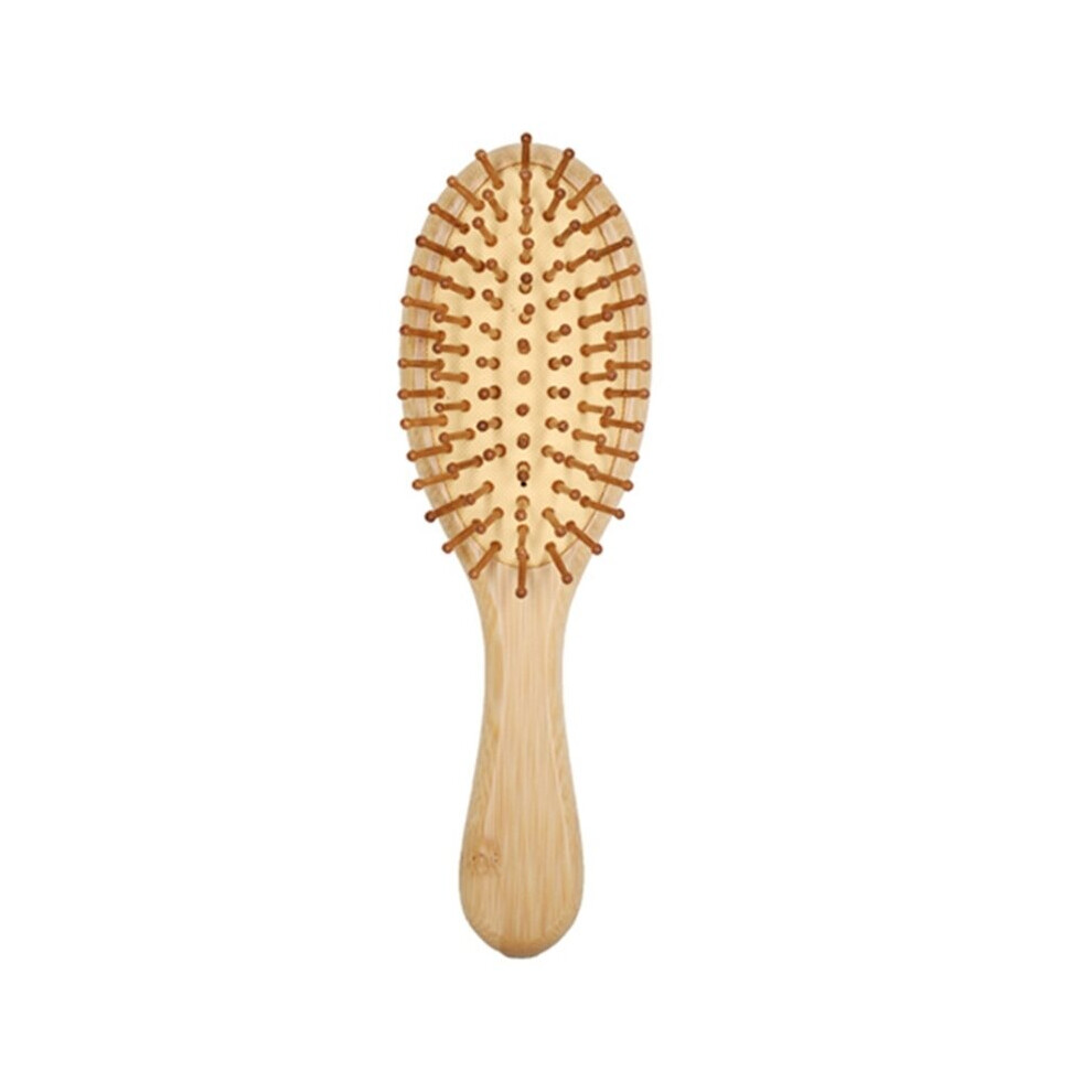 Dechoicelife (A-Small Round) Anti Static Paddle Hair Brush For Men Women Drying Straightening Thick Dry Wet Hair Detangler Hairdressing Tool
