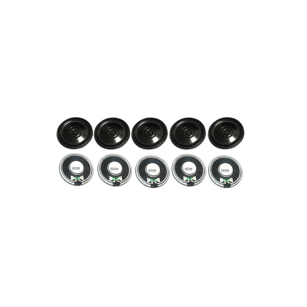 10Pcs/Lot 40Mm Speaker 2W 8Ohm Ultra-Thin 1.5 Inch Portable Speaker Unit Diameter 40Mm Thickness 5Mm Mini Loudspeaker Diy 4851195403635