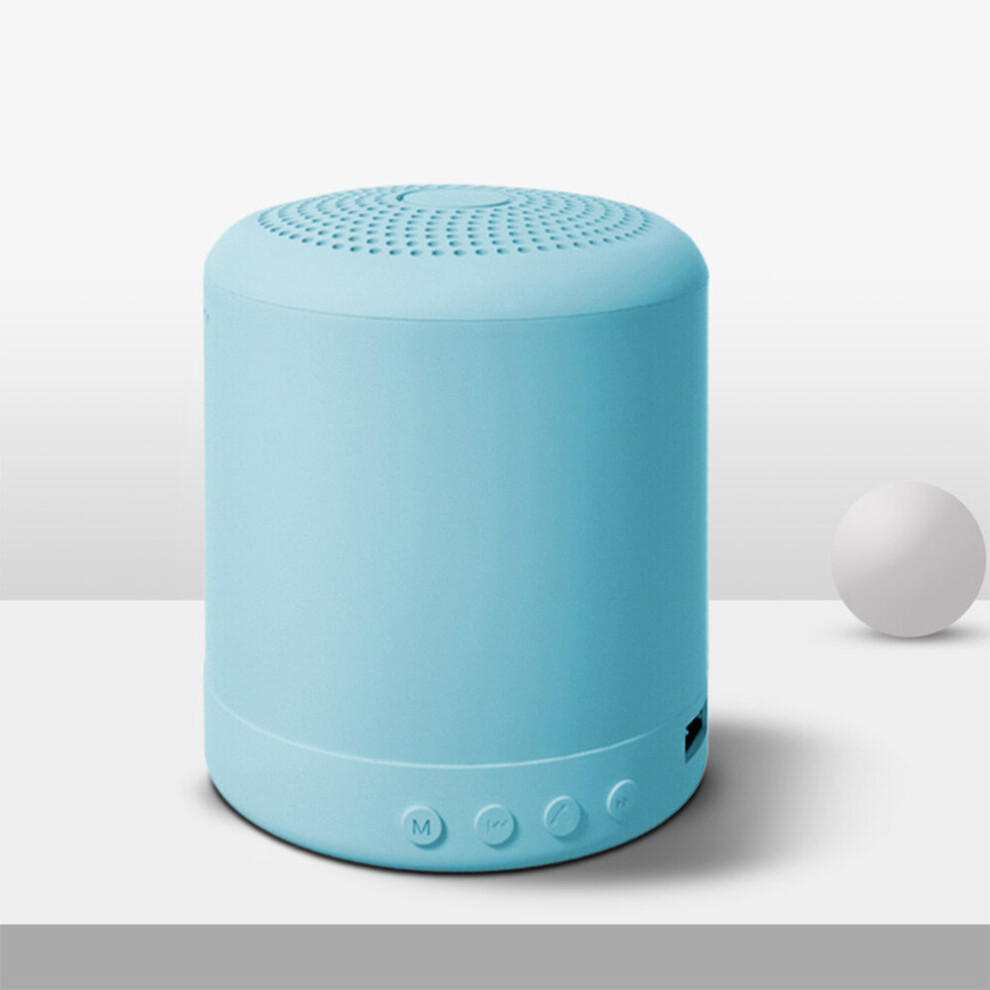 (A- Speaker) Olaf A11 Dazzling Crack Tooth Speaker Speaklouder New Mini-Portable Car Led Subwoofer Tf Card Sound Blue 4851195401112