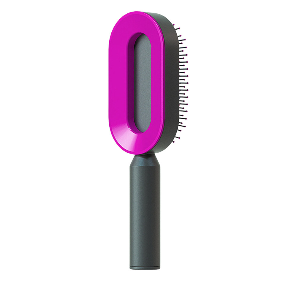 Dechoicelife Red (A-) Detangling Hair Brush For Curly Hair Paddle Brush For Detangling Blowdrying And Straightening Professional Large Hair