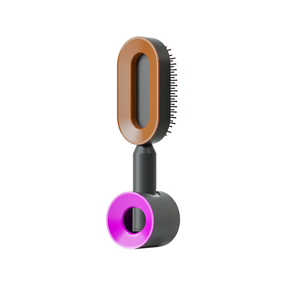 Dechoicelife Yellow (A-) Detangling Hair Brush For Curly Hair Paddle Brush For Detangling Blowdrying And Straightening Professional Large Hair
