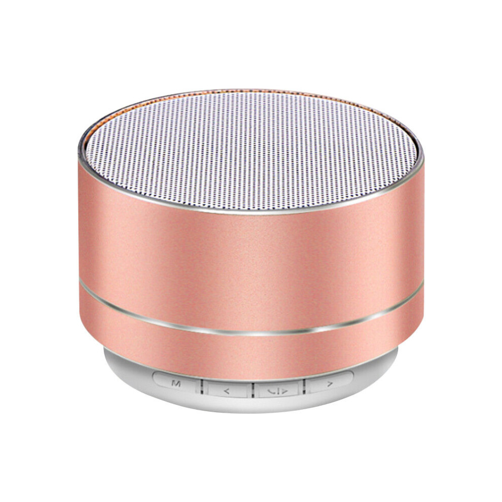 (A-) A10 Wireless Bluetooth Speaker Small Steel Gun Subwoofer Portable Mini Gift Card U Disk Tf Outdoor Pink 4851195380523