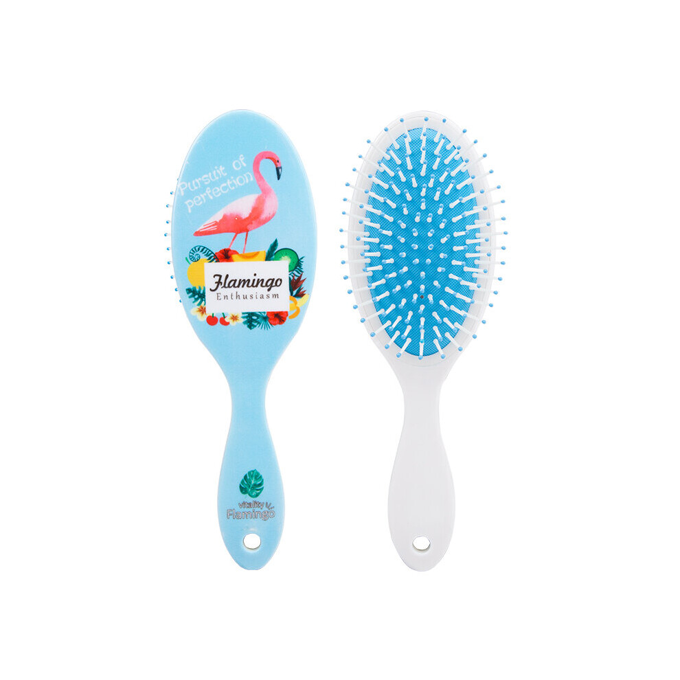 Dechoicelife (A-2B3) 4 Color Hair Brush Women Flamingo Series Print Airbag Massage Anti-Knot Comb High Quality Curly Hair Products Hair Straightener