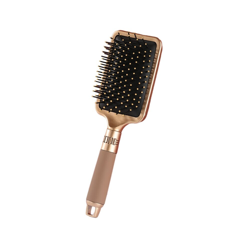 Dechoicelife Golden (A- Square) Hair Paddle Brush For Men Women Blow Drying Straightening Thick Dry Wet Hair