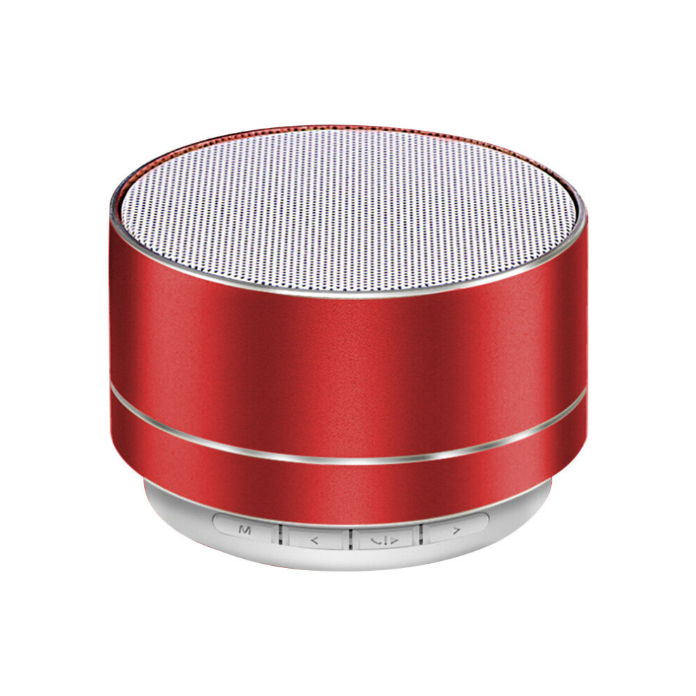 (A-) A10 Wireless Bluetooth Speaker Small Steel Gun Subwoofer Portable Mini Gift Card U Disk Tf Outdoor Red 4851195380530