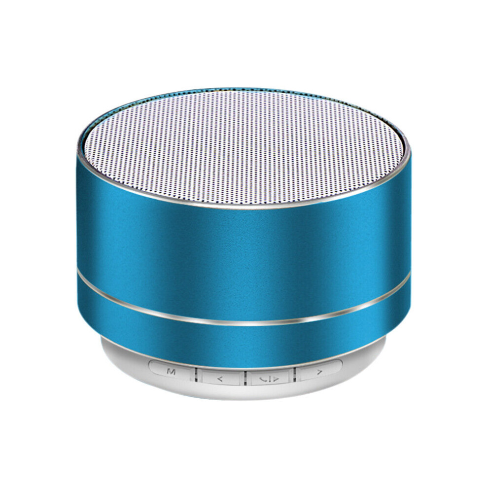 (A-) A10 Wireless Tooth Speaker Small Steel Gun Subwoofer Portable Mini Gift Card U Disk Tf Outdoor Blue 4851195380516