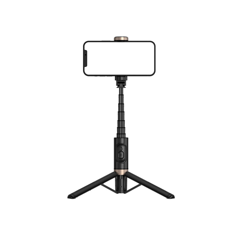 (A-Q12 ) Xaiomi Selfie Stick Tripod Camera Grip Phone Insta 360 Selfie Stick Telescopic Pole Wireless Bluetooth Selfie Stick Fill Black/Light 4855008107253