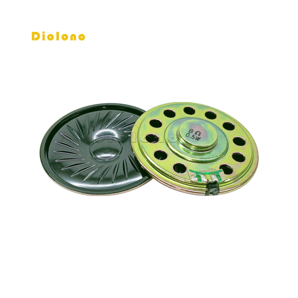 (A-50Pcs 57Mm Speaker) 0.5W 8Ohms Loudspeaker 57Mm Diameter Mini Round Mylar Speaker Thickness 9Mm Small Horn Doorbell Speaker 4851195410091
