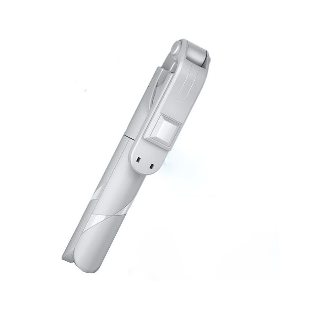(A- Xt02) Bluetooth-Compatible Selfie Stick Mobile Phone Holder Handle Retractable Portable Multifunctional Tripod For Phone White 4852056943079