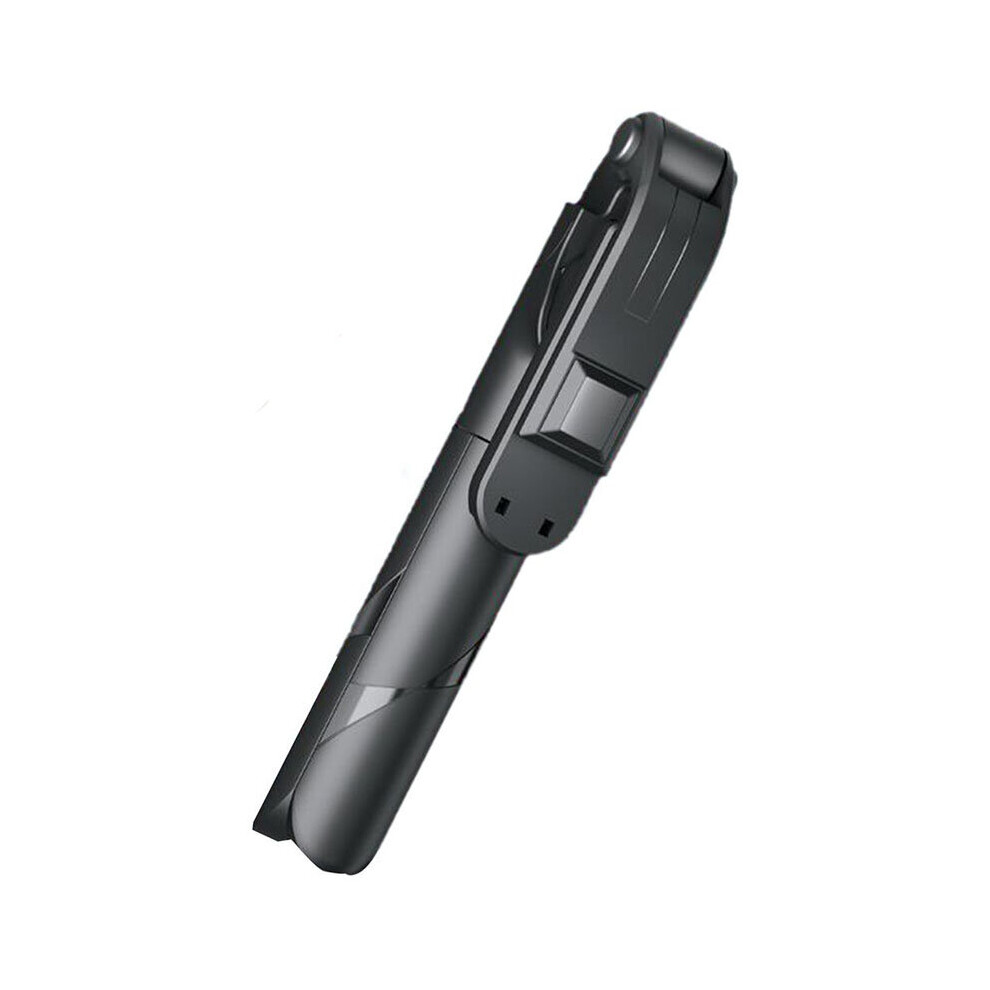 (A- Xt02) Bluetooth-Compatible Selfie Stick Mobile Phone Holder Handle Retractable Portable Multifunctional Tripod For Phone Black 4852056943055