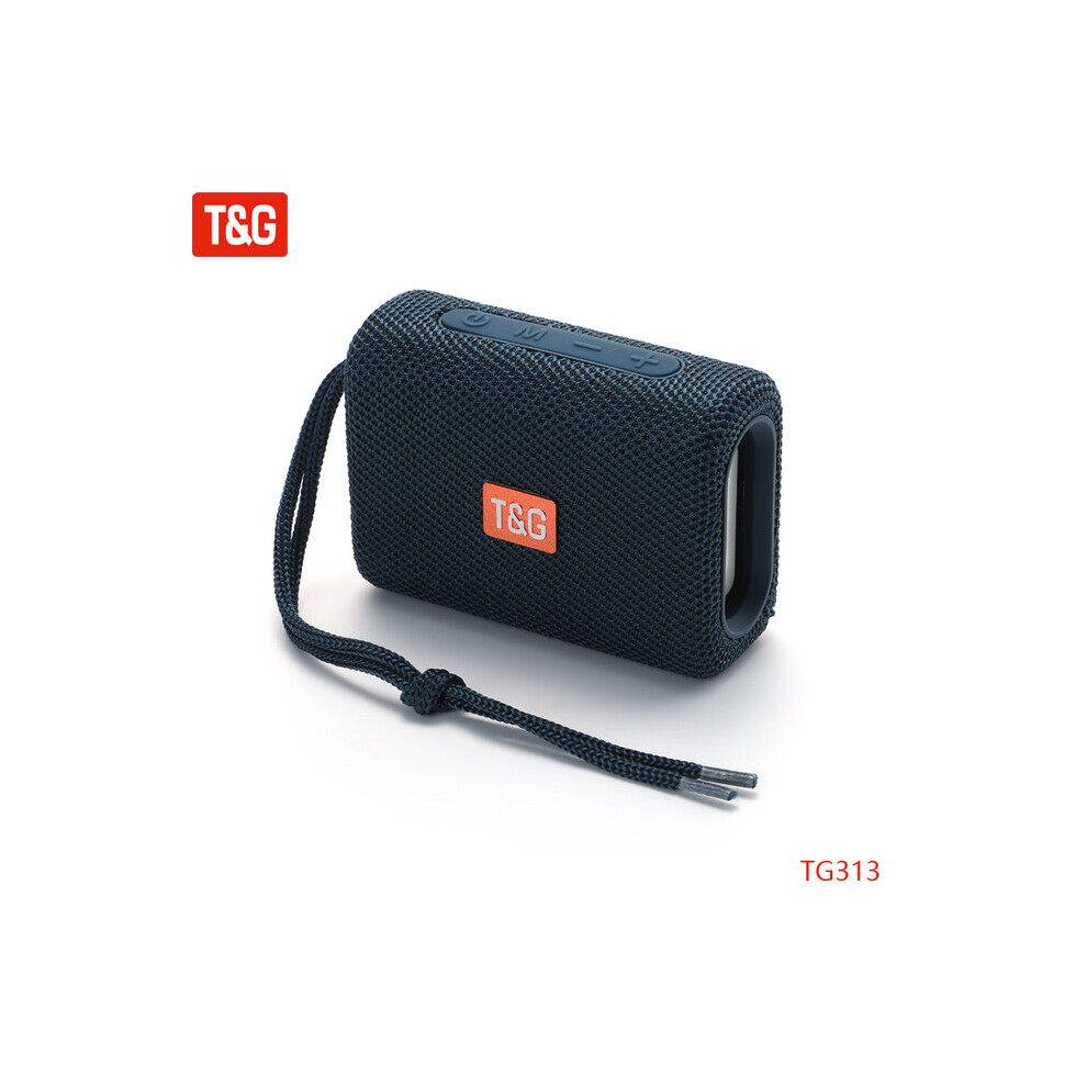 (A-) Mini Tg313 Portable Wireless Tooth-Compatible Speaker Bass Subwoofer Waterproof Boombox Outdoor Speakers Stereo Loudspeaker Blue 4851195395831