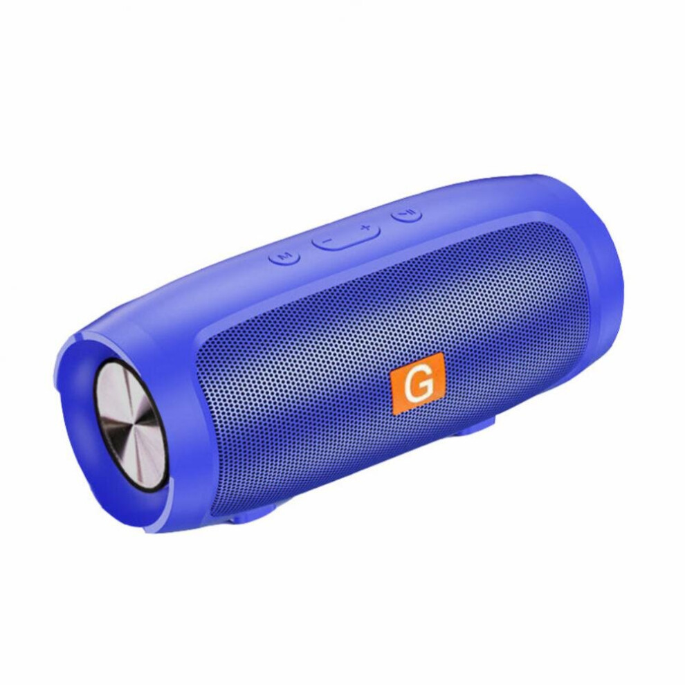 (A-) Wireless Tooth Speaker Outdoor Hands-Free Call Portable Stereo Cloth Portable Speaker Loud Stereo Bass Usb/Tf/Fm Radio Blue 4851195399440