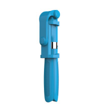 (a-Blue) 3 in 1 Bluetooth Selfie Stick Tripod Monopod For Xiaomi Redmi Huawei iPhone 11 Samsung Smartphone Phone Selfiestick Stand Holder