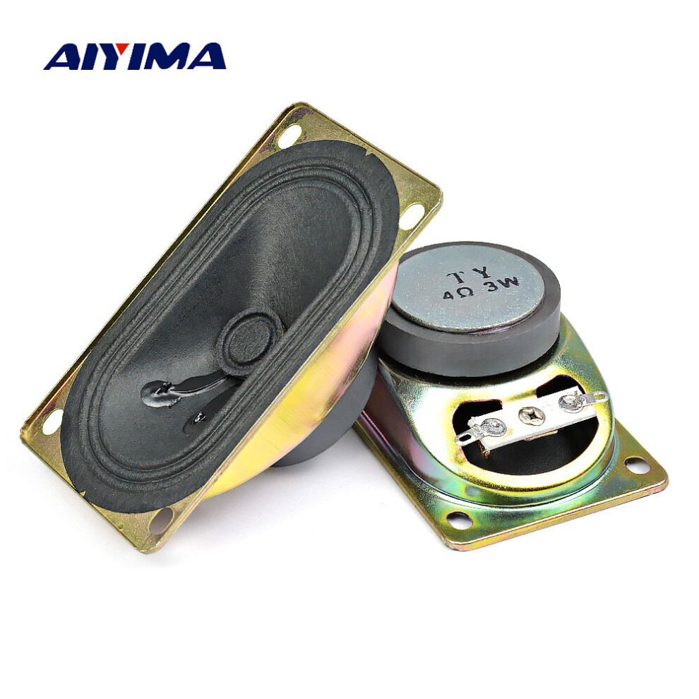 Aiyima 2Pcs 2.75 Inch Mini Portable Speakers 4Ohm 3W Tweeters Loudspeaker Diy Altavoz Bt Speaker Home Theater Sound System 4851195406414
