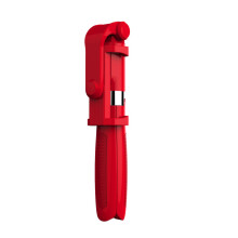 (a-Red) 3 in 1 Bluetooth Selfie Stick Tripod Monopod For Xiaomi Redmi Huawei iPhone 11 Samsung Smartphone Phone Selfiestick Stand Holder
