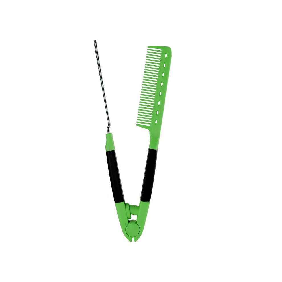 Dechoicelife Unisex Not,Specified (A-2) Straightening Comb Hair Straightener Combs With A Firm Grip For Knotty Unkempt Hair Styling Comb Hairdressing Tool