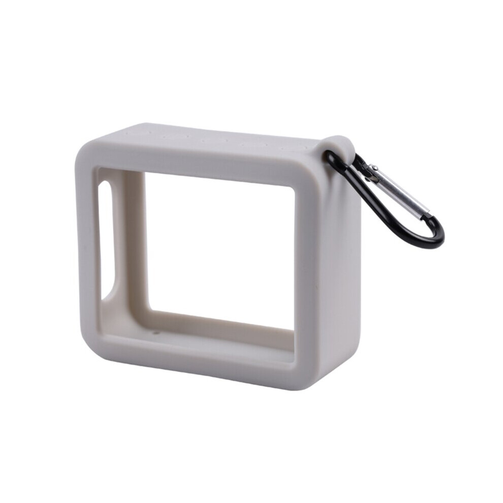 (A-) Durable Silicone Case Protective Cover Speaker Case For-Jbl Go 2 Go2 Speaker Gray 4851195389502
