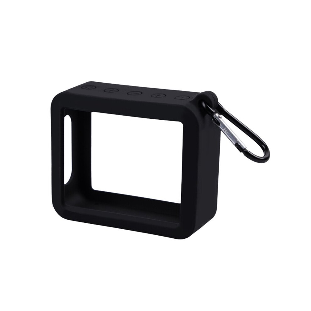 (A-) Durable Silicone Case Protective Cover Speaker Case For-Jbl Go 2 Go2 Speaker Black 4851195389472