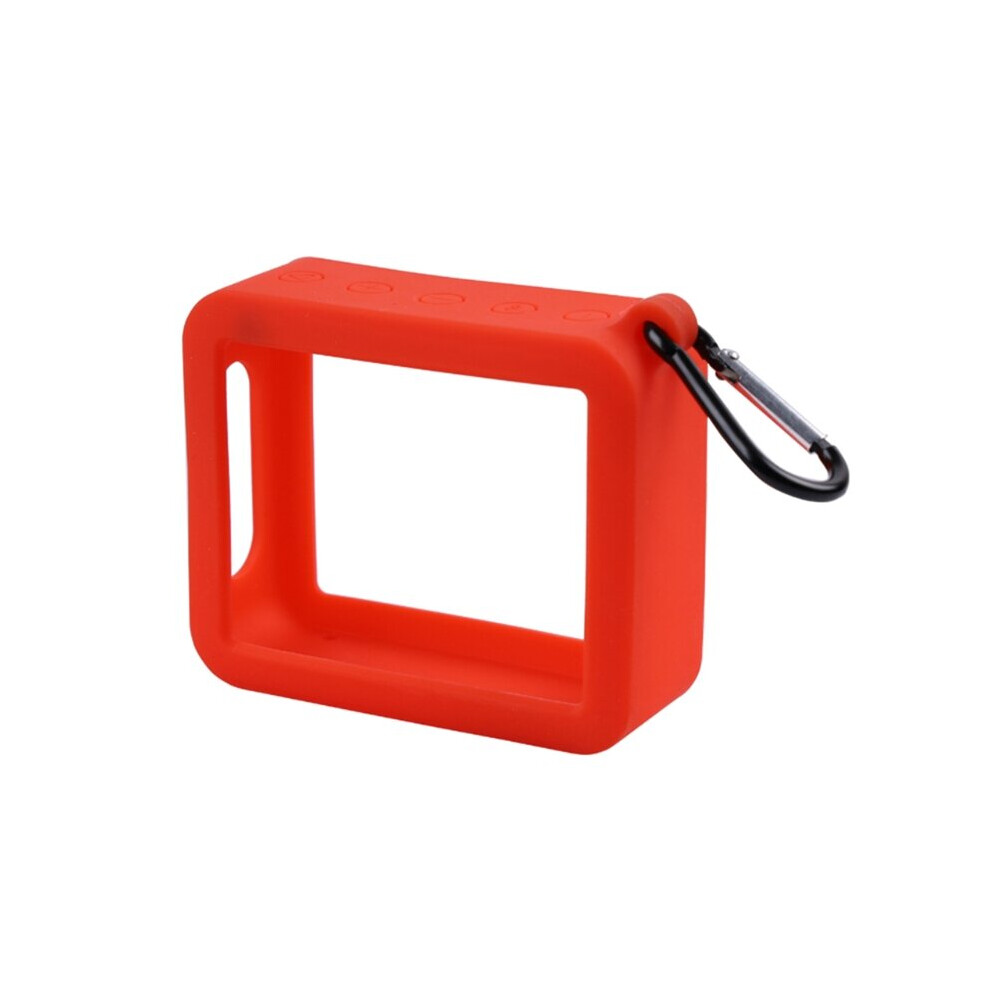 (A-) Durable Silicone Case Protective Cover Speaker Case For-Jbl Go 2 Go2 Speaker Red 4851195389519