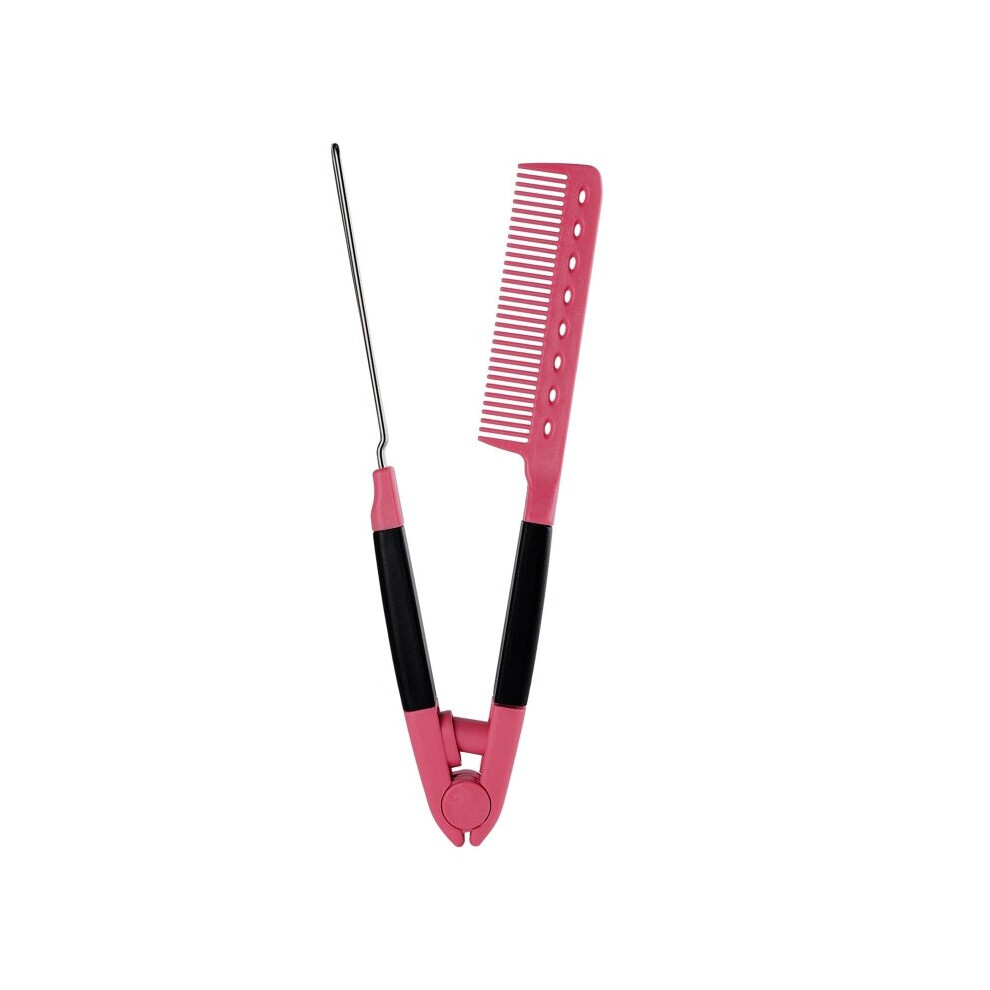 Dechoicelife Unisex (A-3) Straightening Comb Hair Straightener Combs With A Firm Grip For Knotty Unkempt Hair Styling Comb Hairdressing Tool