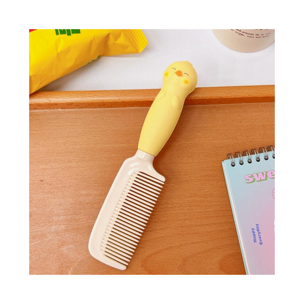 Dechoicelife Unisex Not,Specified (A-10) Cartoon Hairdressing Comb Woemen Students Hair Straightening Comb Girls Heart Cute Silicone Plastic Straight Hair Comb Wholesale